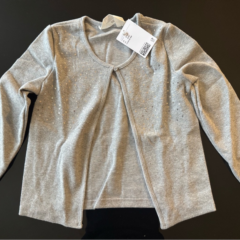 H&M Light Gray Kids Cardigan